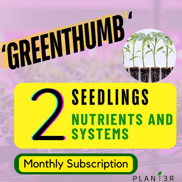 Green Thumb Monthly Indoor Garden Subscription