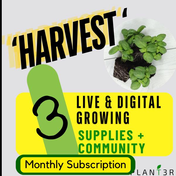 Harvest Monthly Indoor Garden Subscription