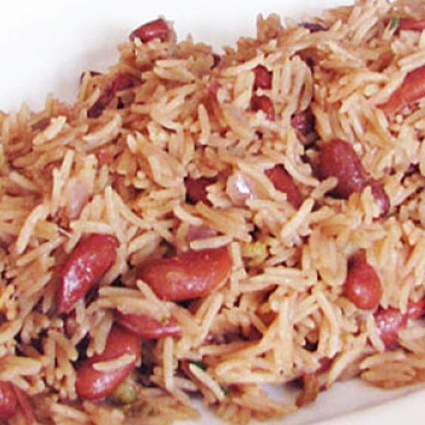 Red beans mixed rice